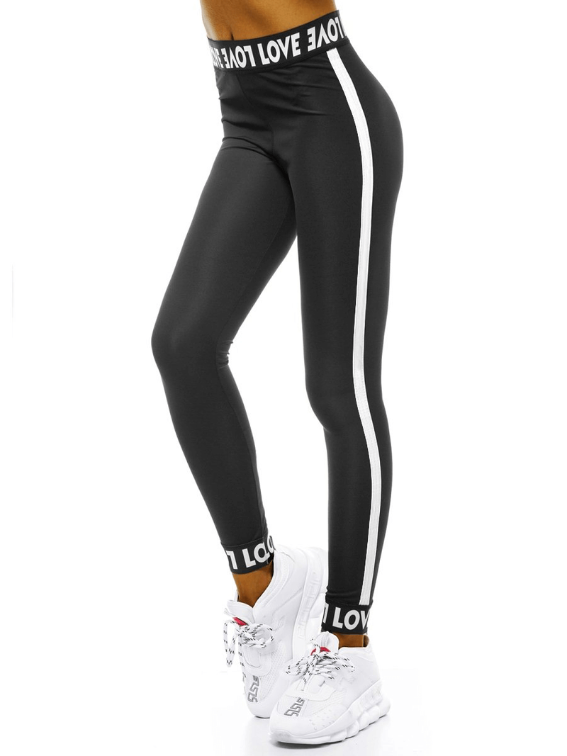 Legginsy damskie czarne OZONEE O/20488