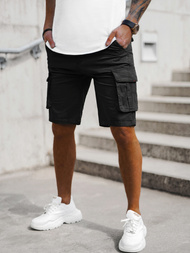 Шорти джинові чоловічі Чорнi OZONEE T/XX160086/1