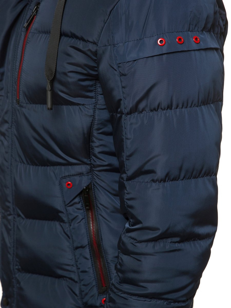 Куртка чоловіча Темно-Синя OZONEE JB/JP1180