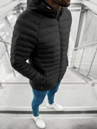 Куртка чоловіча чорна OZONEE JS/M13058/392