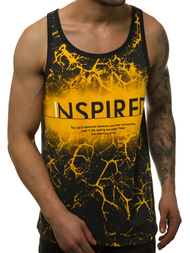 Футболка чоловіча Жовта OZONEE JS/SS11050