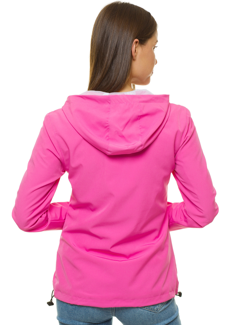 Kurtka przejściowa damska różowa OZONEE JS/HH036/51
