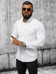 Koszula męska biała OZONEE O/V10