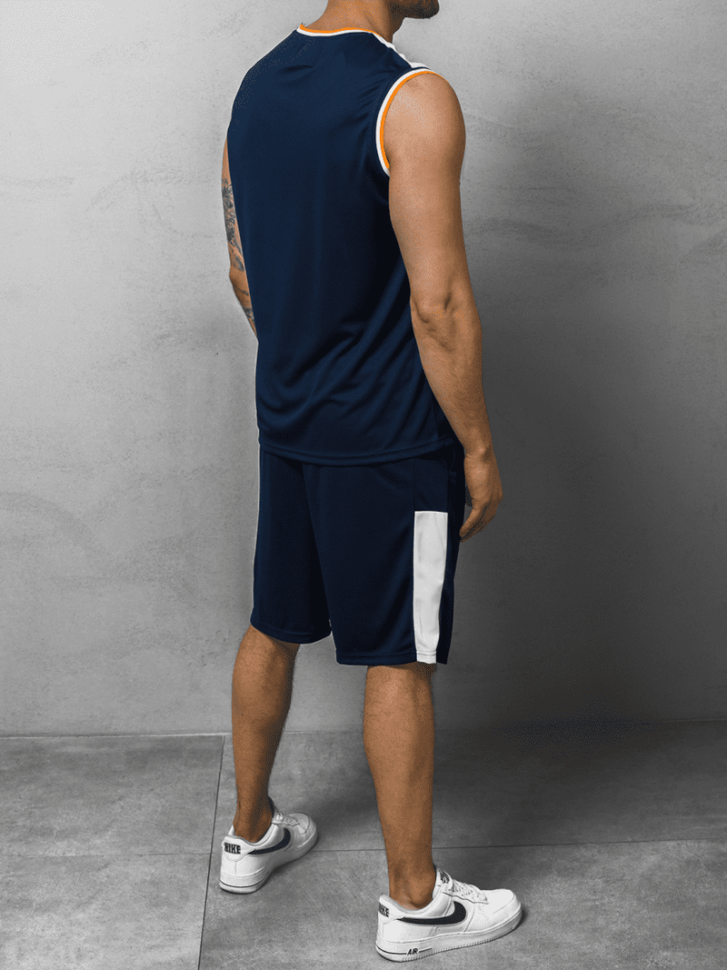 Спортивний костюм чоловічій Темно-Синiй OZONEE JS/68C10169