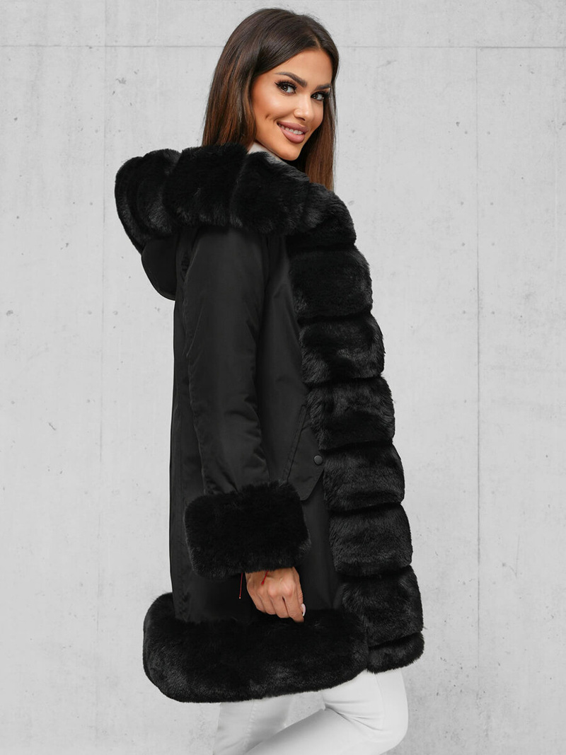 Куртка жіноча Чорна OZONEE JS/11Z8089Z