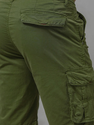 Spodenki męskie chino zielone OZONEE T/XX160086/3Z