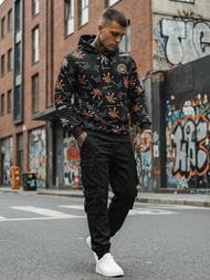 Толстовка чоловіча Чорна OZONEE O/B266Z