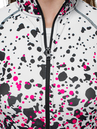 Komplet sportowy dwuczęściowy ciemno-różowy OZONEE O/20401