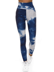 Legginsy damskie granatowe OZONEE JS/YW88027