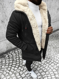 Kurtka zimowa męska czarna OZONEE JS/22M51/392