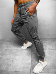 Spodnie dresowe męskie grafitowe OZONEE JS/68K10330