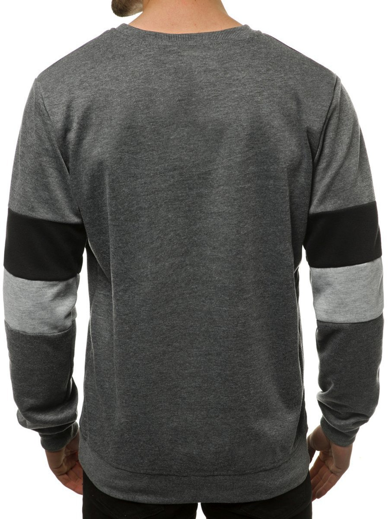 Bluza męska grafitowa OZONEE JS/JZ11039
