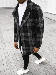 Пальто чоловіче Чорний OZONEE JS/JP1193