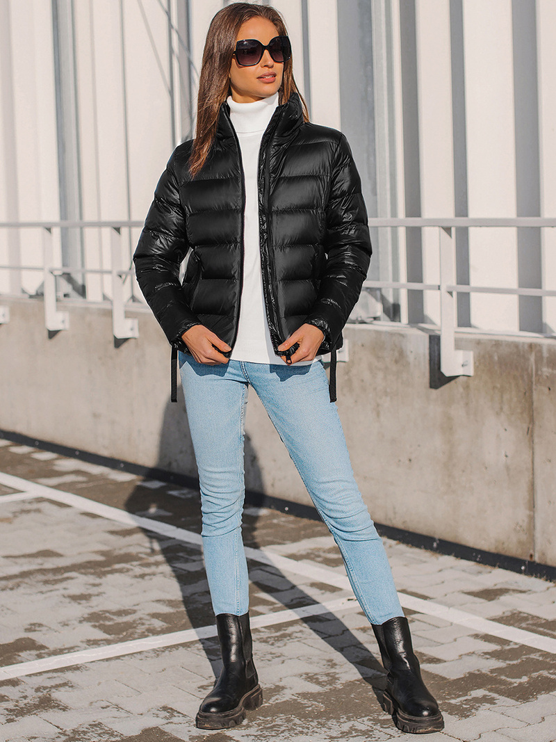 Куртка жіноча Чорна OZONEE JS/M23061/2Z