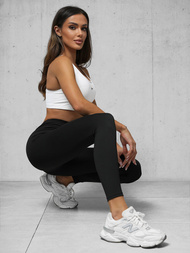 Legginsy damskie czarne OZONEE O/A10319
