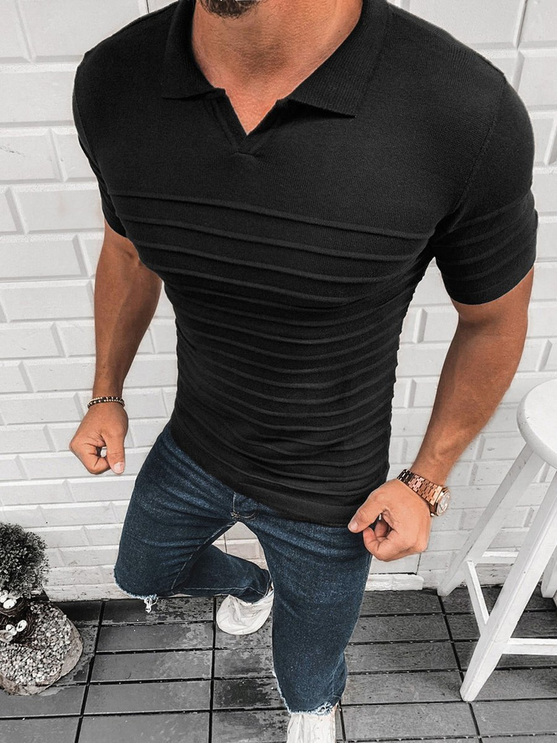 Светр чоловічій Чорна OZONEE L/2318Z