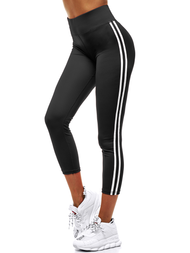 Legginsy damskie czarne OZONEE JS/YW06008/1