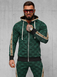 Спортивний костюм чоловічій Зелений OZONEE O/FF3805AB