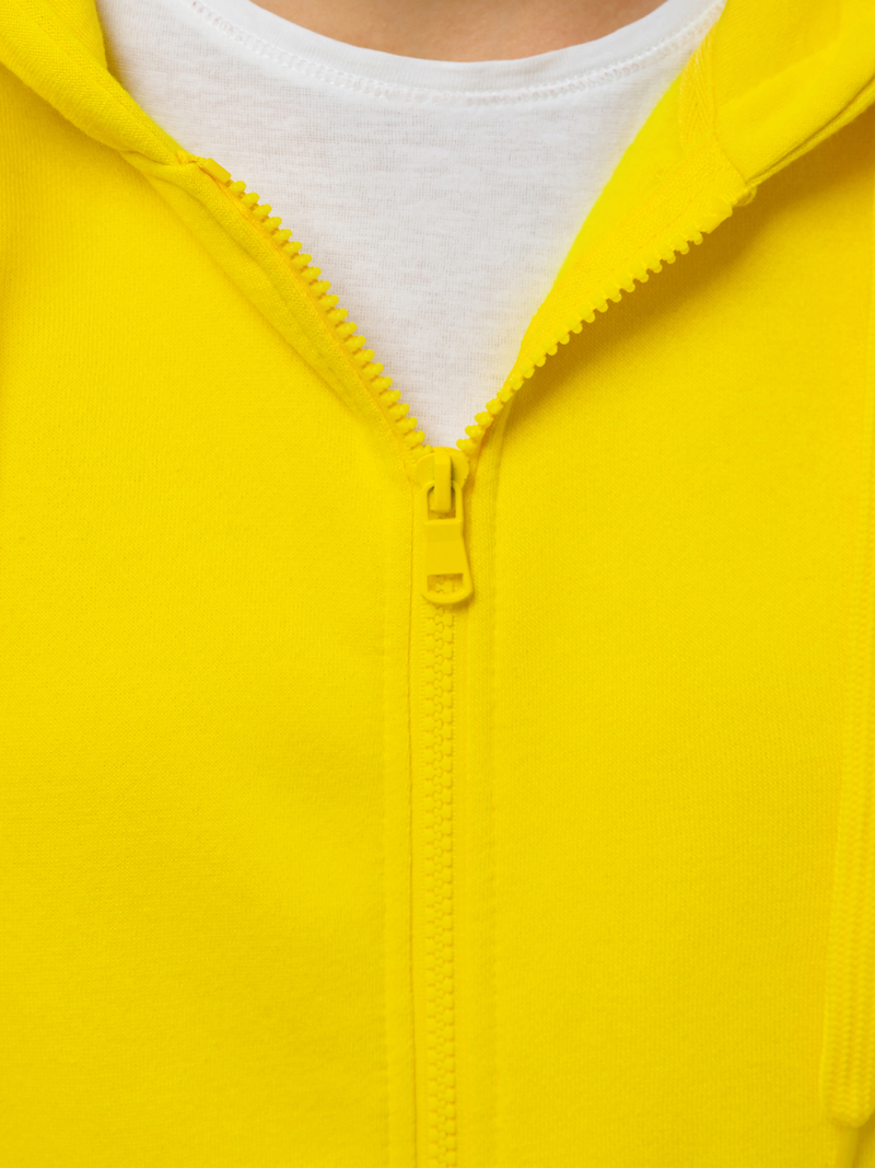 Bluza rozpinana damska żółta OZONEE JS/W03Z