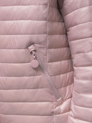 Kurtka damska pikowana pudrowa OZONEE O/H117