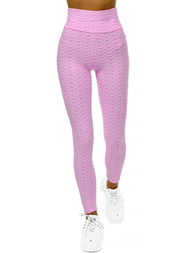 Legginsy damskie jasnofioletowe OZONEE JS/YW88024/25