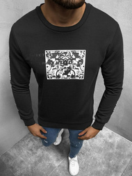 Bluza męska czarna OZONEE B/21402044