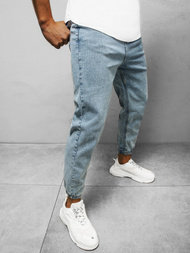 Чоловічі джинси джоггери Яскраво-Синi OZONEE DP/780