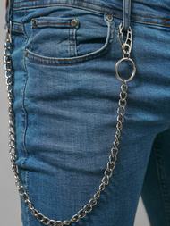 Spodnie jeansowe męskie niebieskie OZONEE O/268SPZ