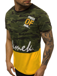 T-Shirt męski zielony OZONEE JS/SS10978