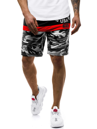 Spodenki męskie szare OZONEE JS/KK300157