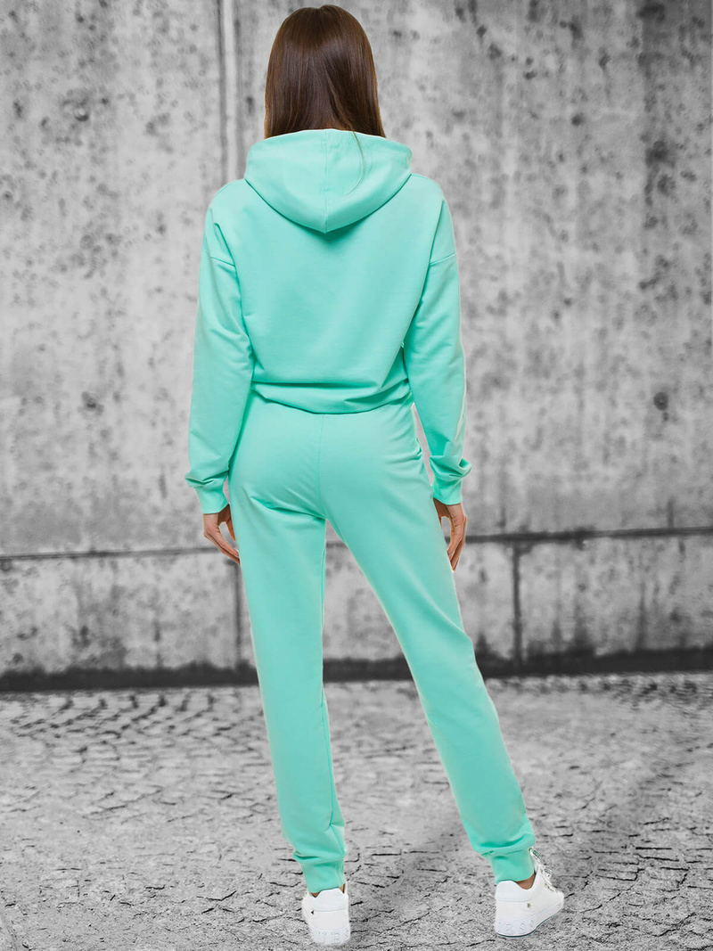 Komplet dresowy dwuczęściowy miętowy OZONEE O/12109