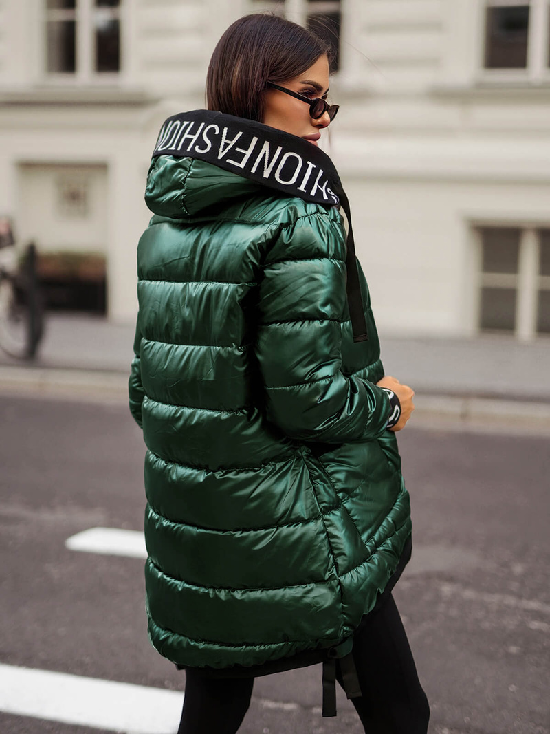 Куртка жіноча Зелена OZONEE JS/5M3188/238Z