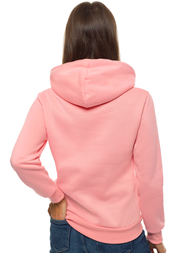 Bluza z kapturem damska łososiowa OZONEE JS/B26016