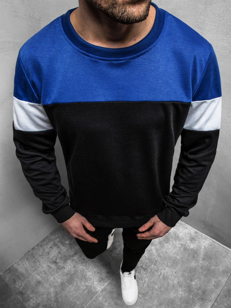 Bluza męska czarna OZONEE JS/JZ11053Z