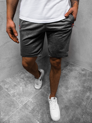 Spodenki męskie ciemno-szare OZONEE JS/XW75Z