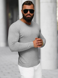 Sweter męski szary OZONEE NB/MMB601/2Z
