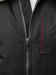 Kurtka męska czarna OZONEE O/X1026KZ