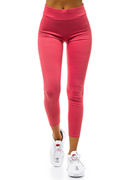 Legginsy damskie koralowe OZONEE JS/YW01058/28
