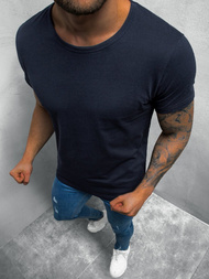 T-Shirt męski granatowy OZONEE O/1208Z