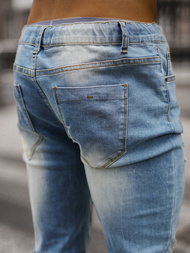 Spodnie jeansowe męskie jasno-niebieskie OZONEE NB/MP0016BCZ