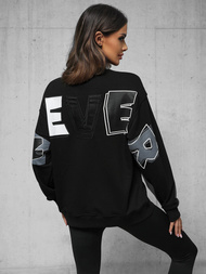 Толстовка чорна OZONEE O/SWE23034