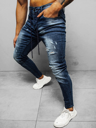 Джинси чоловічі Темно-синi OZONEE NB/MP0005BS