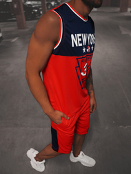 Спортивний костюм чоловічій Червоний OZONEE JS/68C10169Z