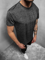 T-Shirt męski antracyt OZONEE JS/S01Z