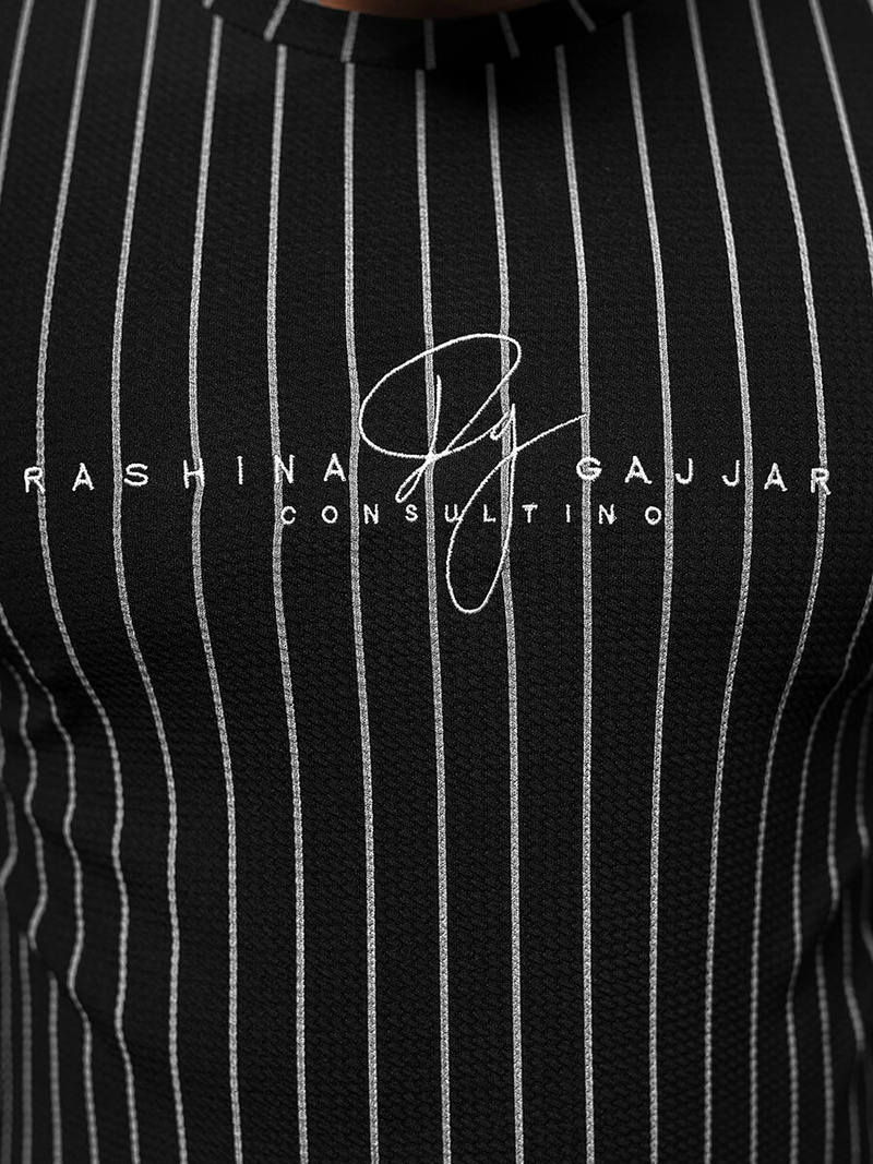 Футболка чоловіча Чорна OZONEE P1111