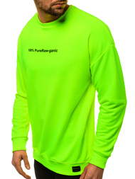 Bluza męska zielono-neonowa OZONEE MACH/3149