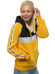 Жіноча Толстовка Жовта OZONEE JS/KSW3001