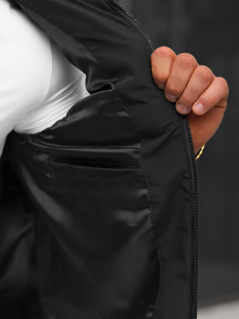 Безрукавка чоловіча чорна OZONEE JS/31M5063/392