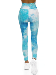 Legginsy damskie błękitne OZONEE JS/YW88030