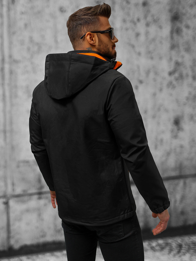 Куртка softshell чоловіча Чорна OZONEE JS/HH024/1BZ
